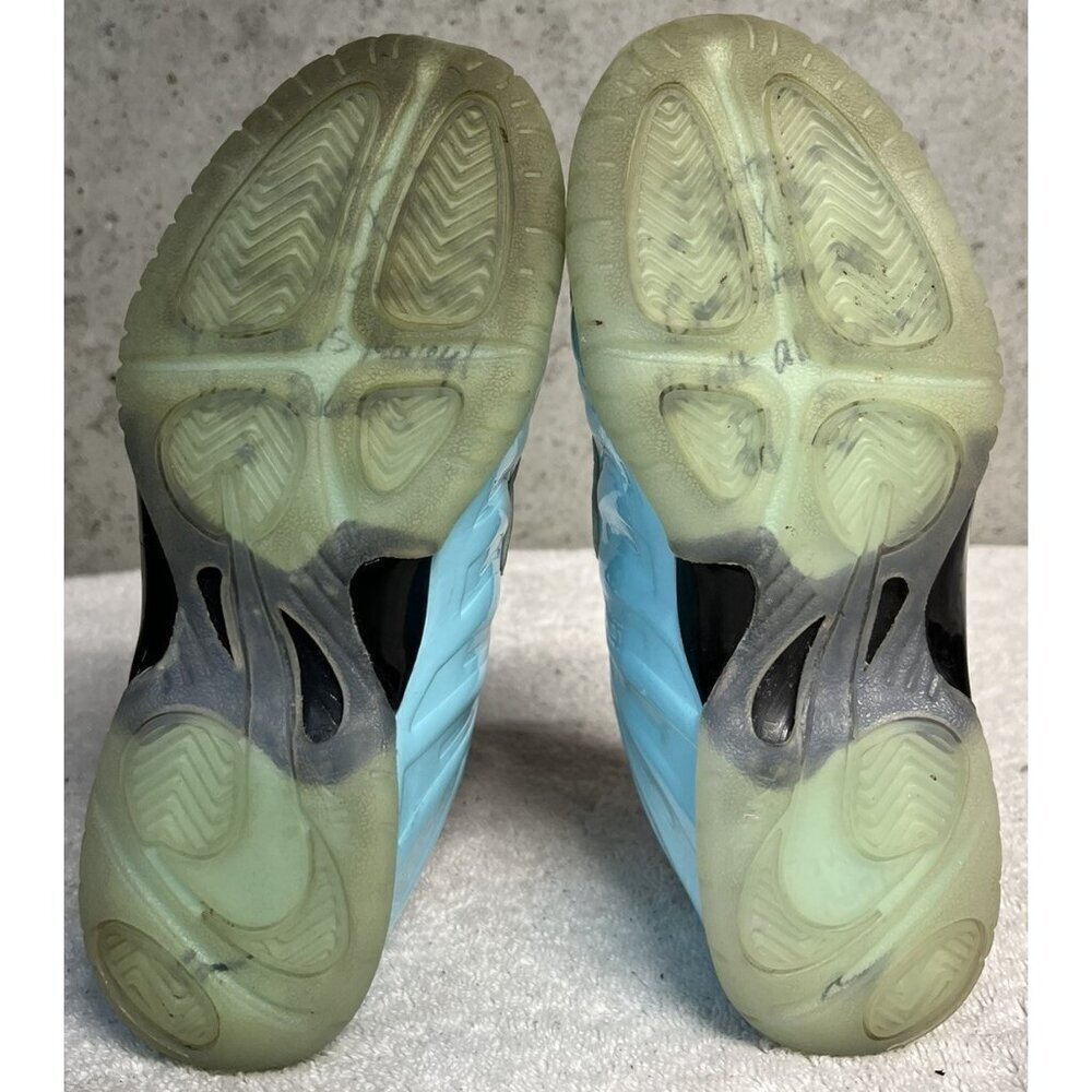 Nike Little Posite One Mixtape Teal Blue Shoes Sneakers Size 2.5Y DH6491-400 - Picture 8 of 9
